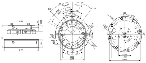 Continuously Rotating Grapple Rotator